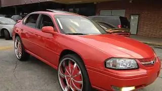 3 Chevy Impala's Back to Back at Stuntworld USA Block Party