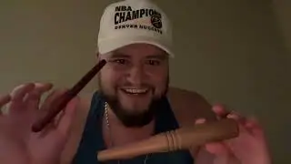 ASMR: Lo-Fi Wooden Massage Sticks, Pottery Tapping, Singing Bowl [Quiet Audio]