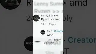 RYZEN AMD WHAT? ☠  #pc #pcgaming #gamingpc #gpu #fyp