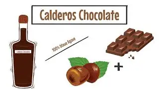 CALDEROS TEQUILA Chocolate | Premium Schokoladen Lik&ouml;r mit Tequila 100% Agave