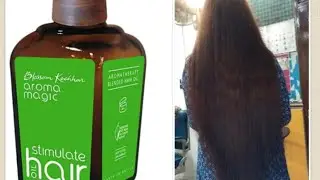 how to grow long hair and reduce hairfall, [aroma magic stimulate oil