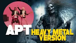 Rose Blackpink & Bruno Mars - APT - Heavy Metal Version #apt #rose