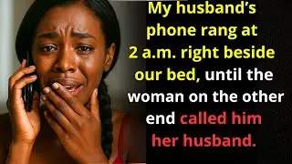 My Husband’s Phone Rang at 2 AM… Until a Woman Said, “Put My Husband On.”