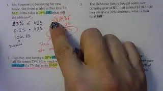Unit 4 Lesson 7: Discounts and Mark-downs