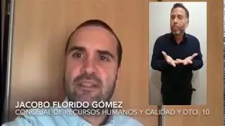 01/04/2020.- Mensaje del concejal de Recursos Humanos y Calidad, Jacobo Florido