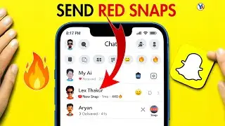 How to Send Red Snap on Snapchat in 2025 (New Update)