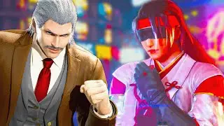 Jin's Mama Confronts Revolver Ocelot |Tekken 8