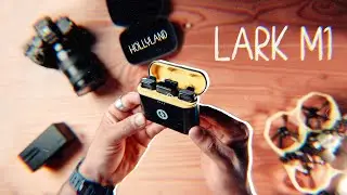 Microfone de lapela híbrido para câmera e celular  - LARK M1 Hollyland
