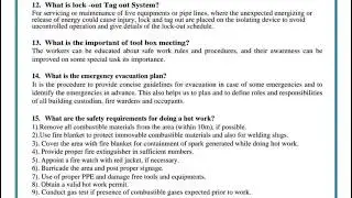 Safety officer interview questions and answers-3  @HSE_GUIDE2001  @hsestudyguide  #hseguide #hsexam