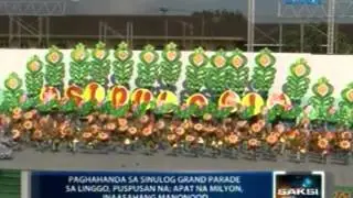 Saksi: Apat na milyon, inaasahang manonood sa Sinulog Grand Parade sa Linggo