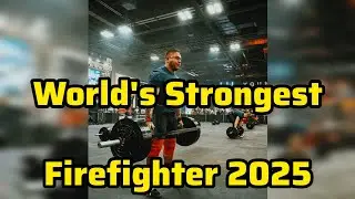 World's Strongest Firefighter 2025 105kg/231lb