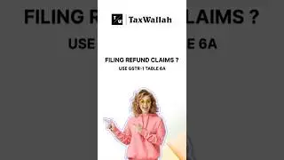 File refund claims with GSTR-1 Table 6A for a smooth process! 💼 Questions? Comment below! #TaxTips