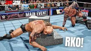 WWE 2K25 - Randy Orton vs. The Rock Match #randyorton #therock #wwe #ps5slim #trending #soggygaming