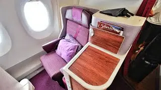 Thai Airways A350 Business Class | TG409 Bangkok to Singapore