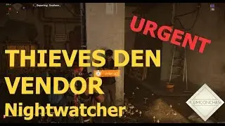 The Division 2 - THIEVES DEN VENDOR - NIGHTWATCHER - PERFECT SPOTTER - MUST BUY NAMED ITEM!!
