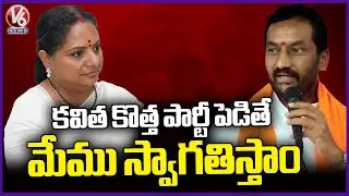 MP Raghunandan Rao Fires On BRS & Responds On Establishing Of Kavitha New Political Party | V6 News
