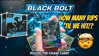 BLACK BOLT RIP!! Pulled the INSANE ZEKROM EX Chase!!