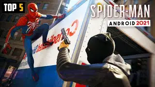 Top 5 New SPIDERMAN Games for Android 2021 Offline | High Graphics Best Spiderman Games for Android