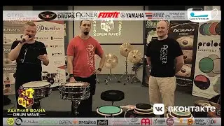 Презентация компании DRUMFAN. Андрей Кунилов, Тарас Ткач. (Конкурс-фестиваль Drum Wave, Спб, 2020)