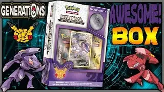 GENERATIONS GENESECT MYTHICAL POKEMON COLLECTION BOX OPENING!