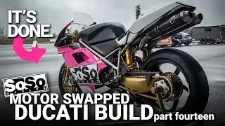SoSo Cycles Ducati 916 build Part 14: It's done.