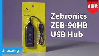 Zebronics ZEB-90HB USB Hub Unboxing
