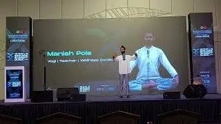 World Biohack Summit 2023 Dubai. Manish Pole: 'Yogis, the original Biohackers'