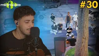 CISINHO DANDO CONCERTO NA PRA&Ccedil;A | GTA RP | Metr&oacute;pole | CisinhoClips #30