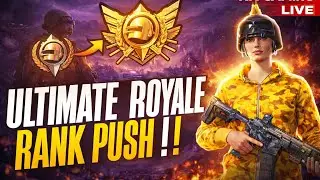Ultimate royale live rank push 😎Road to legend #pubgmobile #pubg #bgmi