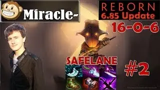 Miracle- (Monkey Business) - Juggernaut Safelane Pro Gameplay | NO MERCY 16-0 | Dota 2 Pro