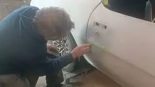 1978 TRANS AM...STRAIGHTENING OUT A LONG BODY LINE!