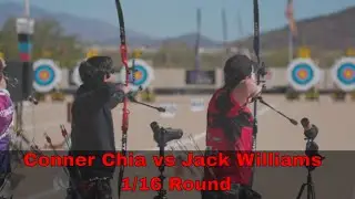 Conner Chia vs Jack Williams 1/16 Round Arizona Cup 2025 Olympic Recurve