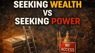 The Difference Between Seeking Wealth and Seeking Power