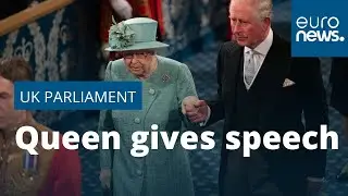 Watch again: Queen gives speech as she opens UK parliament after Boris Johnson election victory