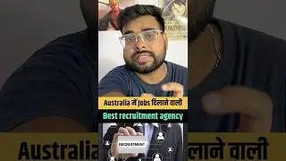 How to Get a Job in Australia from India | Best Recruitment Agency for Australia #australia