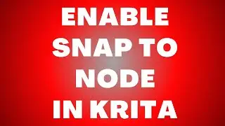 How to Enable Snap to Node in Krita &ndash; Precision Drawing with Vector Tools