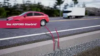 ADFORS GlasGrid výztuže do asfaltových vrstev - Jak to funguje?