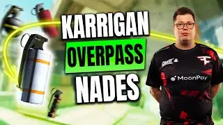 karrigan Overpass Nades - Utility POV vs MOUZ | CS2 IEM Chengdu FINAL 2024