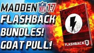 FLASHBACK PACKS! I PULLED THE GOAT! - Madden 17 Ultimate Team