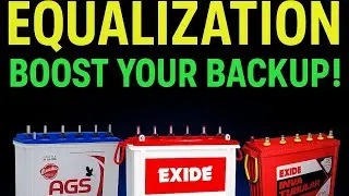 “Battery Equalization Process 🔋 | Full Step-by-Step Guide for Deep Cycle Batteries in Urdu”