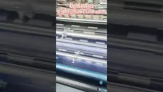 Top Quality fax ribbon and coding foil slitting machinery