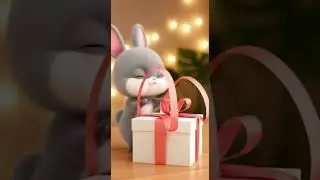 Never Give Up, Bunny! 🐰🎁 | Cute 3D Confidence Story for Kids