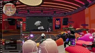 A Day in Decentraland's Live broadcast