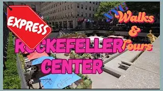 EXPRESS: A BEAUTIFUL SUNNY DAY AT ROCKEFELLER  CENTER - SUMMER 2025 | #Manhattan  #TimesSquare #NYC