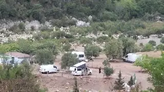 Quiet Off-Grid Camping in the Mountains of Morocco#CampingMorocco#MoroccoVanlife#MountainCamping