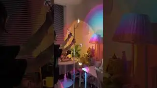 Is the VIRAL Temu Sunset Lamp Worth It? (Aesthetic Dorm Room Upgrade)