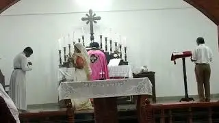 Woman Assists in Altar (madbaha ) of Mar thoma church, Manippal