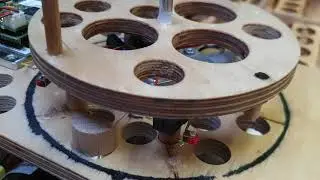 1:87 Scale RC USS Missouri - Turret Rotation Mechanism Test