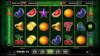 Demo gameplay of Burning Hot 6 Reels by Amusnet
