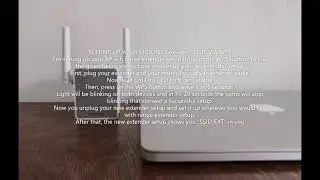 Victony WA305 Extender Setup